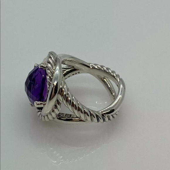 Infinity Ring David Yurman Size 7 Hematite - Picture 3 of 5